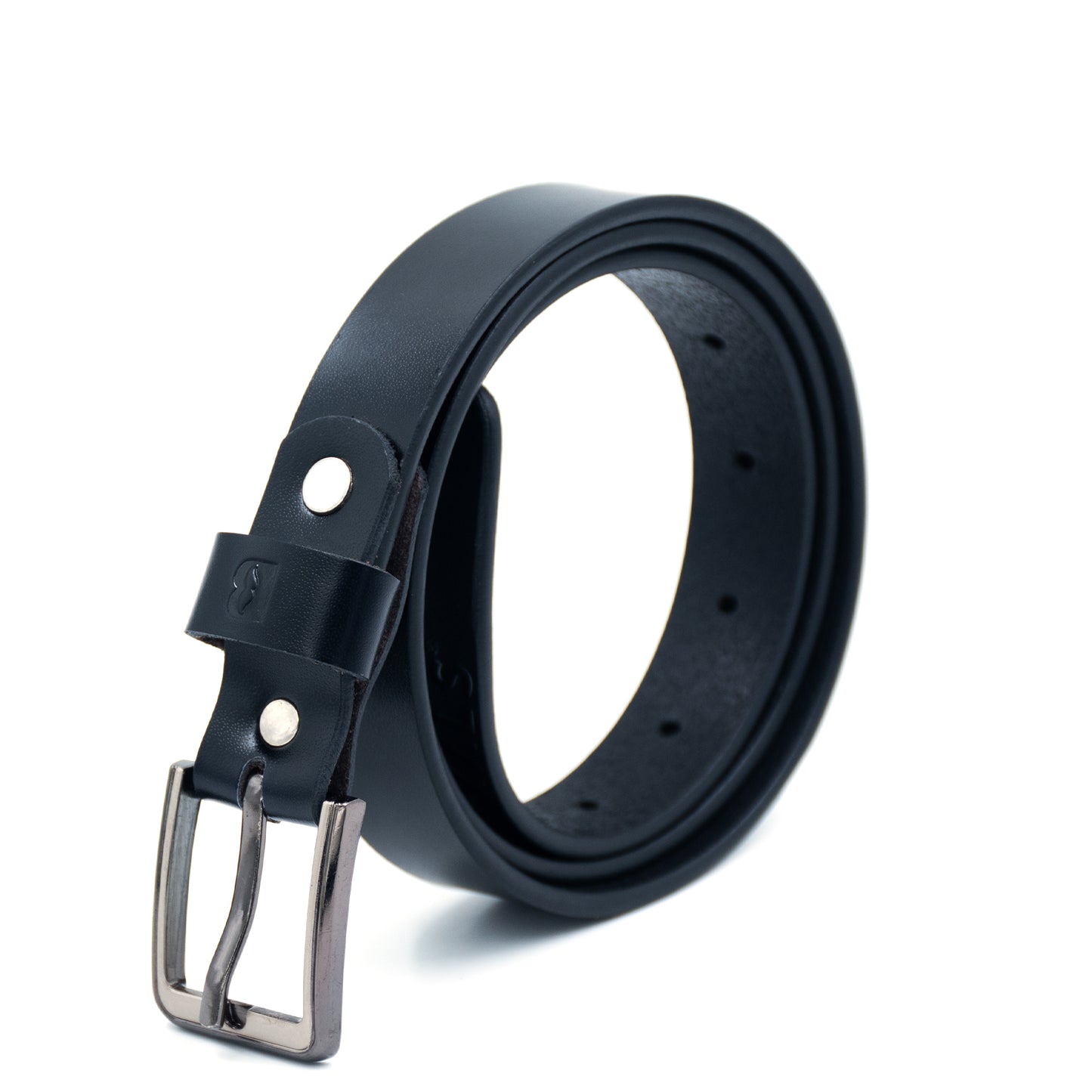 Bhokals Women Black Leather Belt