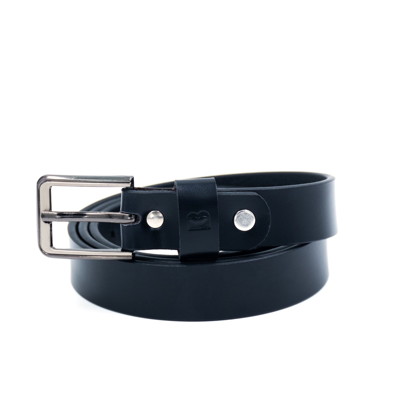 Bhokals Women Black Leather Belt