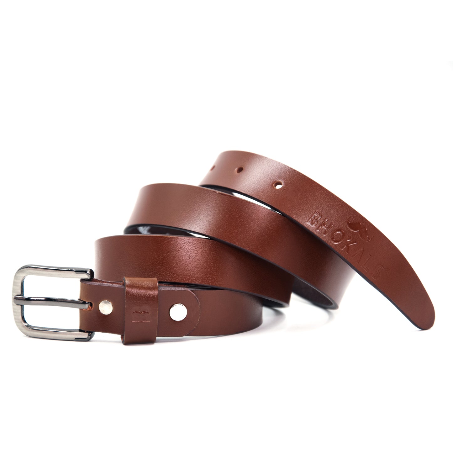 Bhokals Women Brown Leather Belt