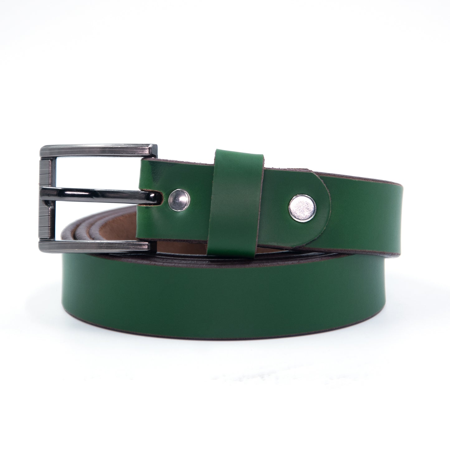 Bhokals Women Green Leather Belt